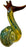 Ripkitty 5” Peacock Dry Herb Hand Pipe Borosilicate Glass - Colors May Vary - Toker Supply