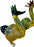 Ripkitty 5” Peacock Dry Herb Hand Pipe Borosilicate Glass - Colors May Vary - Toker Supply
