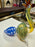 Ripkitty 5” Peacock Dry Herb Hand Pipe Borosilicate Glass - Colors May Vary - Toker Supply