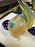 Ripkitty 5” Peacock Dry Herb Hand Pipe Borosilicate Glass - Colors May Vary - Toker Supply