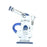 Rock Glass 10" Hydra-Tower - Toker Supply