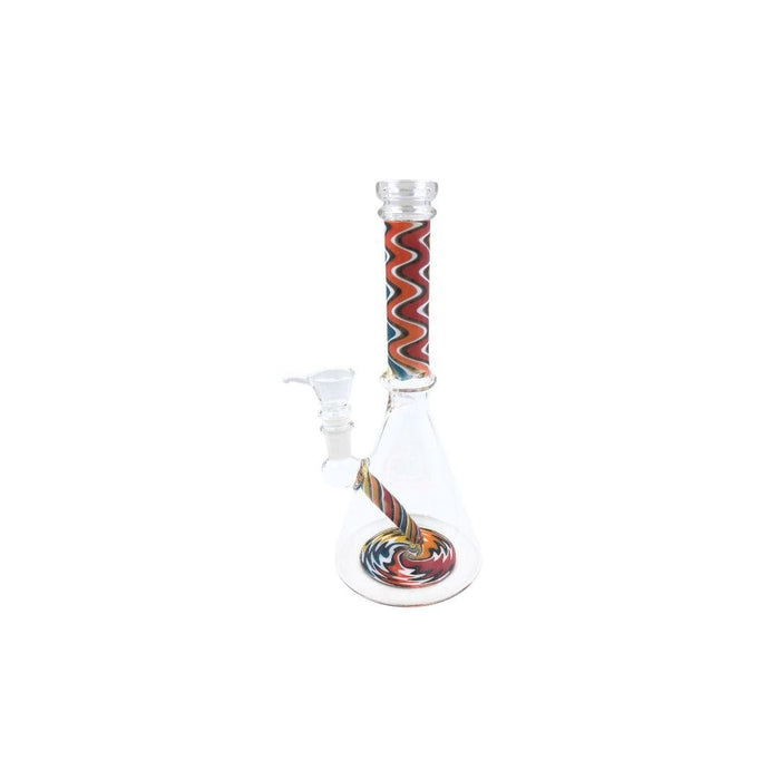 Rock Glass 10" PsychoWave Beaker - Toker Supply