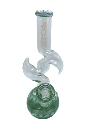 Rock Glass 10" Wig Wag Zong Bong - Toker Supply