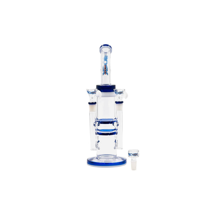 Rock Glass 12" TwinFlow Honeycomb - Toker Supply