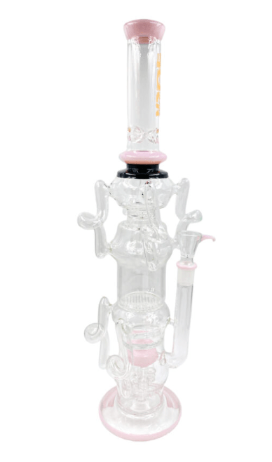 Rock Glass 20'' Multi-Level Recycler Arm - Toker Supply