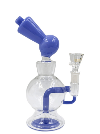 Rock Glass 8" Bubble Side Car Rig - Toker Supply