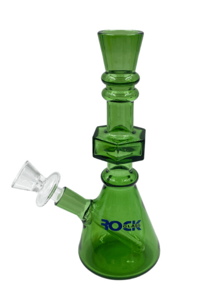 Rock Glass 8" Hexagon Design - Toker Supply