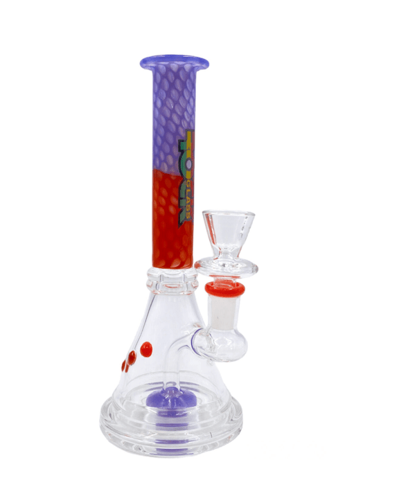 Rock Glass 8'' Honeycomb Style - Toker Supply