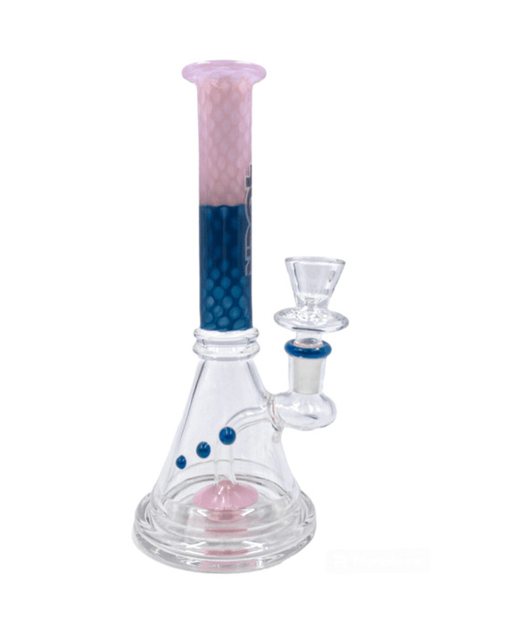 Rock Glass 8'' Honeycomb Style - Toker Supply