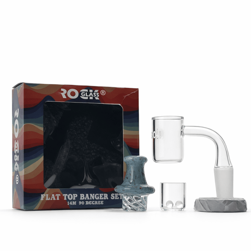 Rock Glass Quartz Banger Set - Toker Supply