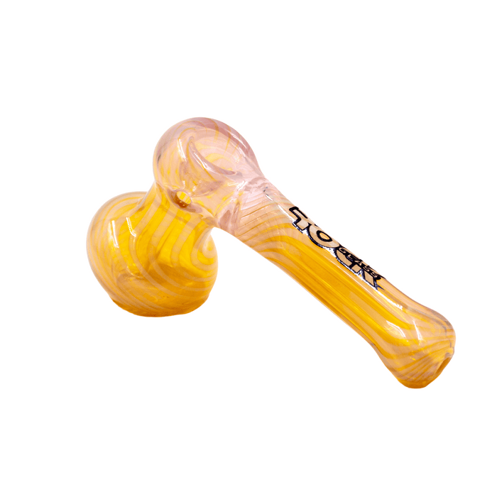 Rock Glass RippleForge Hammer Bubbler - Toker Supply