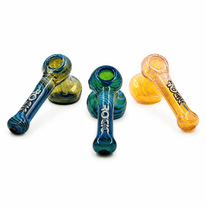 Rock Glass RippleForge Hammer Bubbler - Toker Supply
