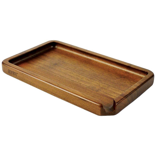 RYOT Wood Rolling Tray - 5" x 9" / Walnut - Toker Supply