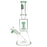 SeshGear 2-Step Glass Beaker Water Pipe - 11.75" / 14mm F / Colors Vary - Toker Supply