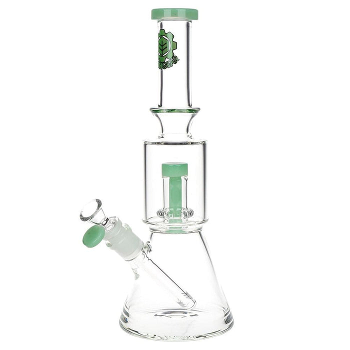 SeshGear 2-Step Glass Beaker Water Pipe - 11.75" / 14mm F / Colors Vary - Toker Supply