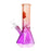 SeshGear Diamond Base Beaker Ombre Glass Water Pipe | 7.75" | 14mm F - Toker Supply