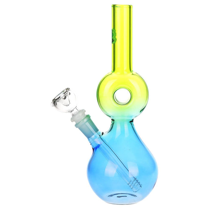 SeshGear Donut Ombre Glass Water Pipe - 10.5"/ 3ct - Toker Supply
