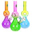 SeshGear Donut Ombre Glass Water Pipe - 10.5"/ 3ct - Toker Supply