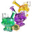 SeshGear Electro Frog Glass Dab Rig - 4.5" / 14mm F / Colors Vary - Toker Supply
