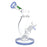 SeshGear Hip Check Curved Glass Water Pipe | 7.75" | 14mm F - Toker Supply