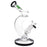 SeshGear Hip Check Curved Glass Water Pipe | 7.75" | 14mm F - Toker Supply