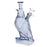 SeshGear Raven Glass Water Pipe - 7.5" / 14mm F / Smoke - Toker Supply
