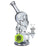 SeshGear Stacked Skulls Electroplated Glass Water Pipe - 9" - Toker Supply