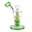 SeshGear Steampunk Gears Fumed Perc Glass Water Pipe | 6.5" | 14mm F - Toker Supply
