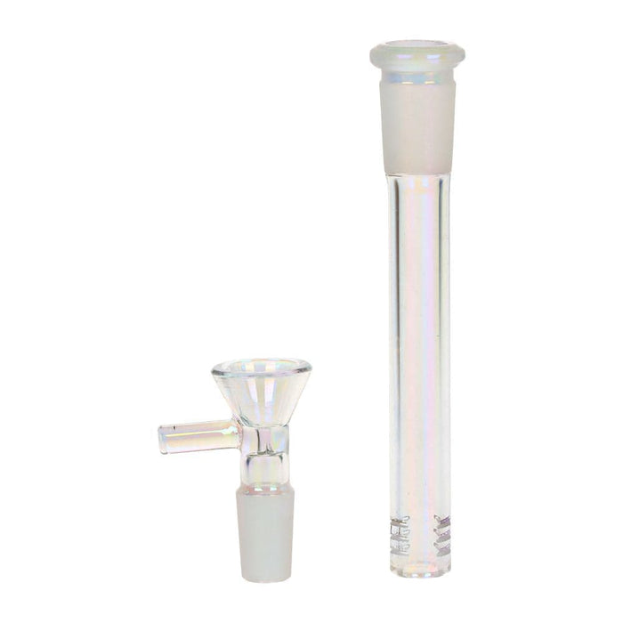 SeshGear Twist Straight Tube Glass Water Pipe - 13.75" / 14mm F - Toker Supply