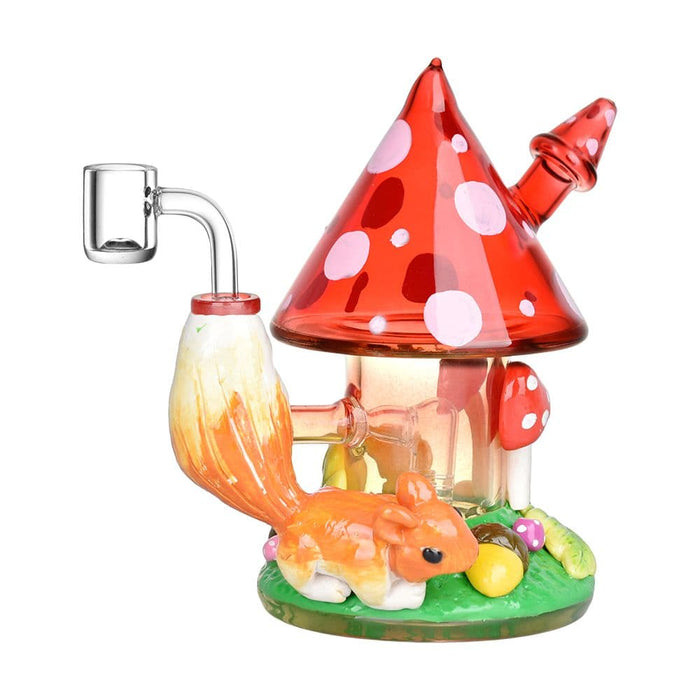 Shroom Forest Fantasy Glass Dab Rig - 6.8" / 14mm F - Toker Supply
