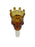 Skull & Crown Glass Bong Bowl - 14mm - Toker Supply