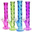 Slick Spiral Straight Tube Water Pipe -13.5" - Toker Supply