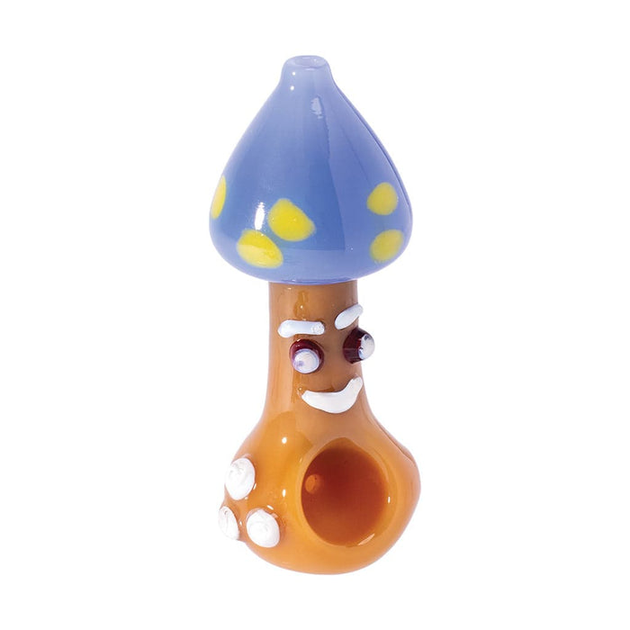 SMILEY MUSHROOM SPOON PIPE - Toker Supply
