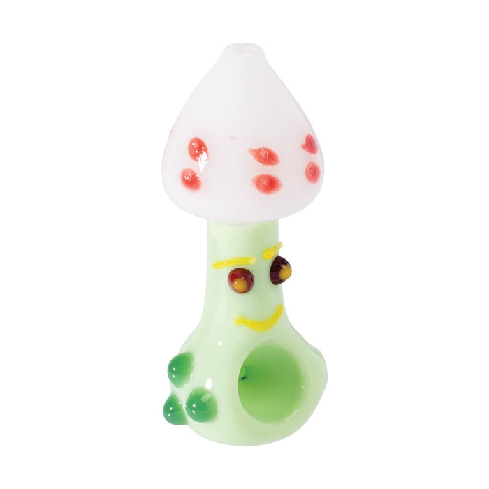 SMILEY MUSHROOM SPOON PIPE - Toker Supply
