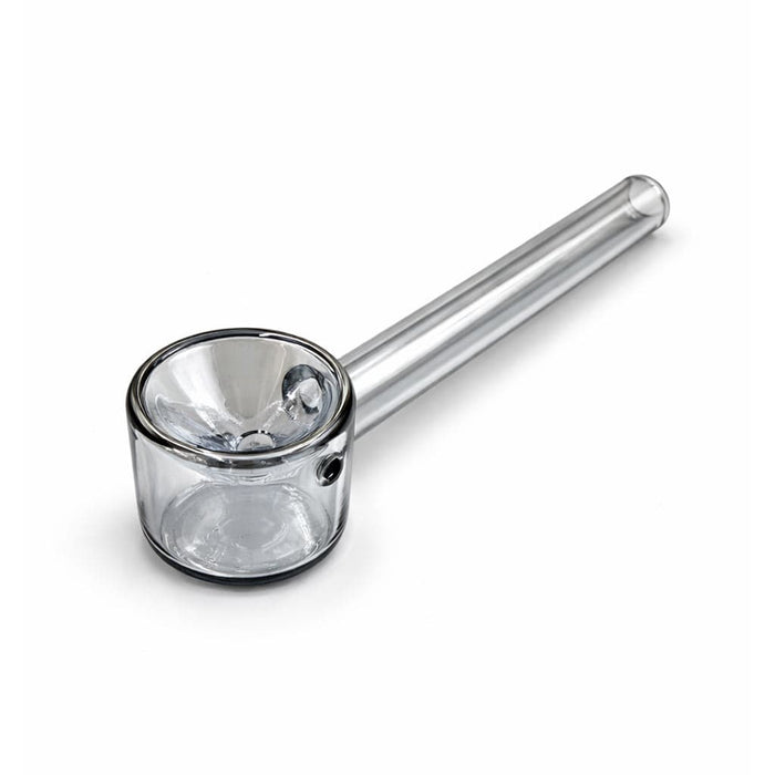 STRAIGHT TUBE PLATED GLASS HAND PIPE - Toker Supply