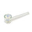 STRAIGHT TUBE PLATED GLASS HAND PIPE - Toker Supply