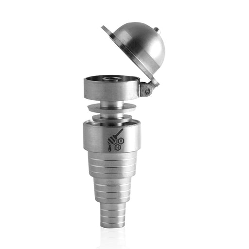 TITANIUM 6 IN 1 BASEBALL CARB CAP DAB NAIL - Toker Supply