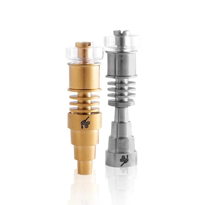 TITANIUM 6 IN 1 HYBRID DAB ENAIL - Toker Supply