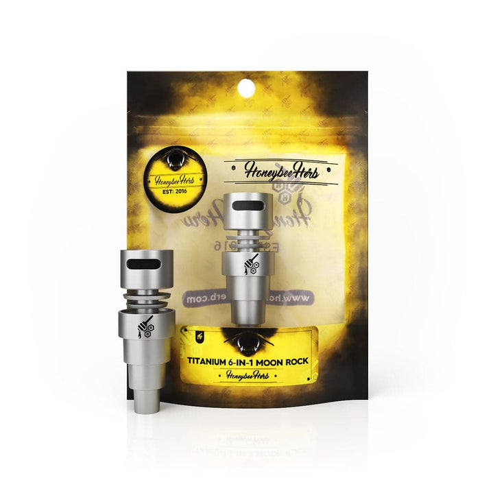 TITANIUM 6 IN 1 MOON ROCK DAB NAIL - Toker Supply