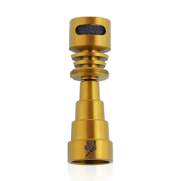 TITANIUM 6 IN 1 MOON ROCK DAB NAIL - Toker Supply