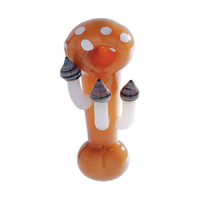 TOADSTOOL MUSHROOM GLASS HAND PIPE - Toker Supply