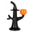 Tree Witch w/ Jack-o-lantern Glass Hand Pipe - 5.5" - Toker Supply