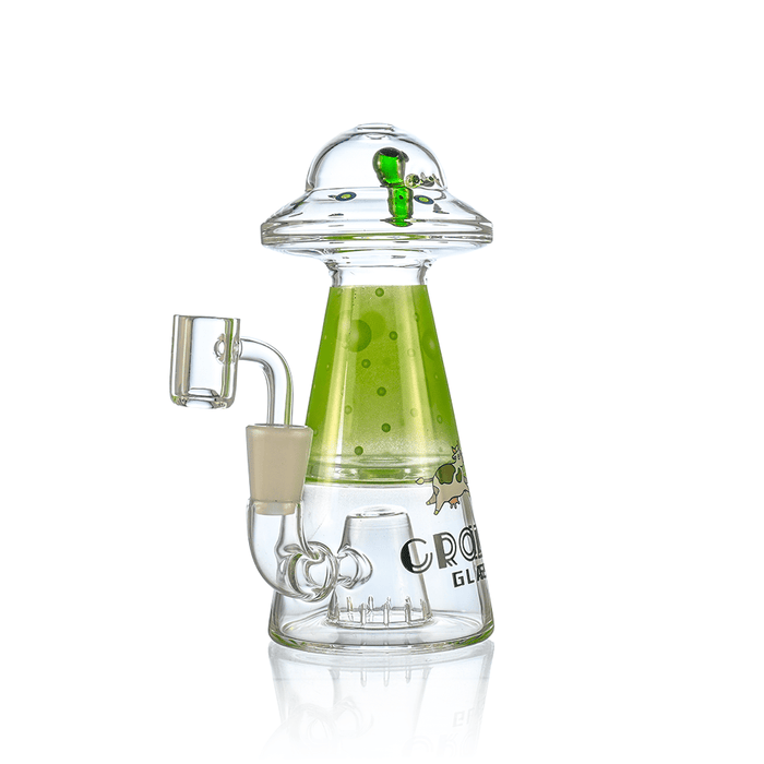 UFO Alien Dab Rig with Showerhead Perc | Croia Glass - Toker Supply