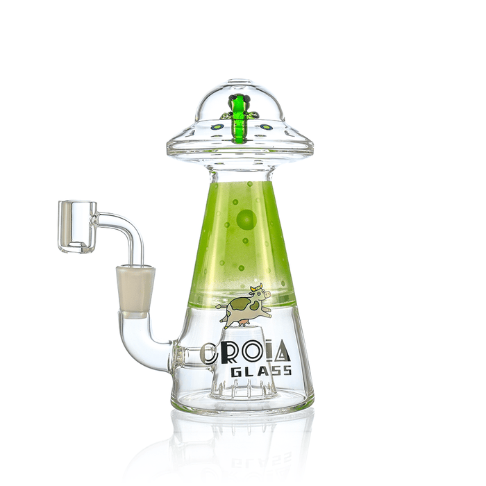 UFO Alien Dab Rig with Showerhead Perc | Croia Glass - Toker Supply
