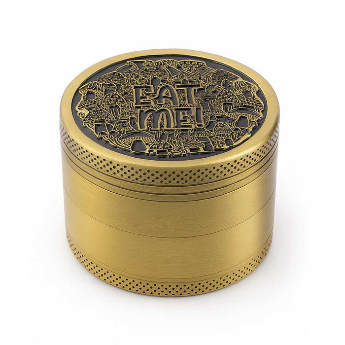 VINTAGE ALUMINUM EMBOSSED HERB GRINDER - Toker Supply