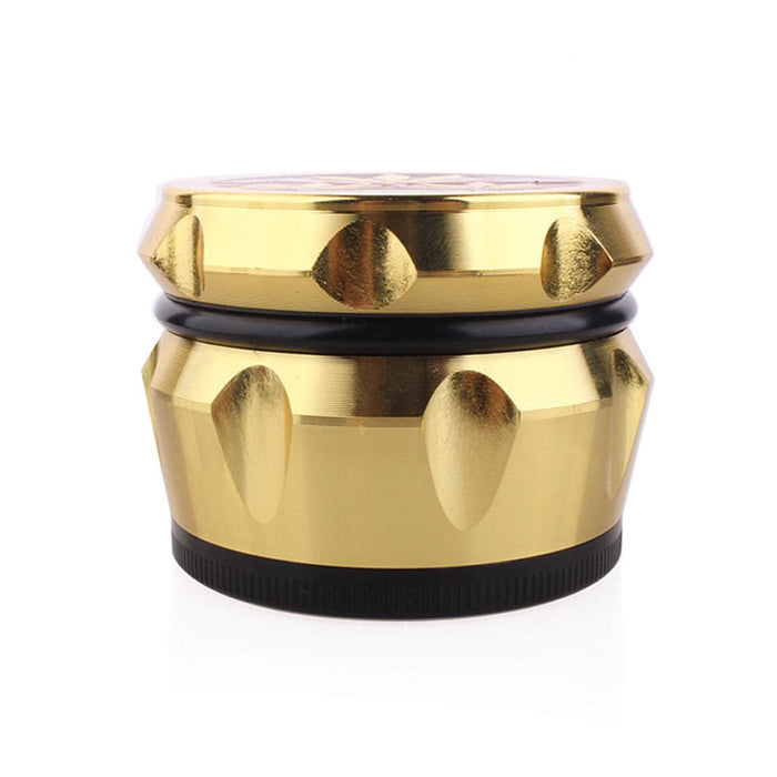 VINTAGE ALUMINUM EMBOSSED HERB GRINDER - Toker Supply