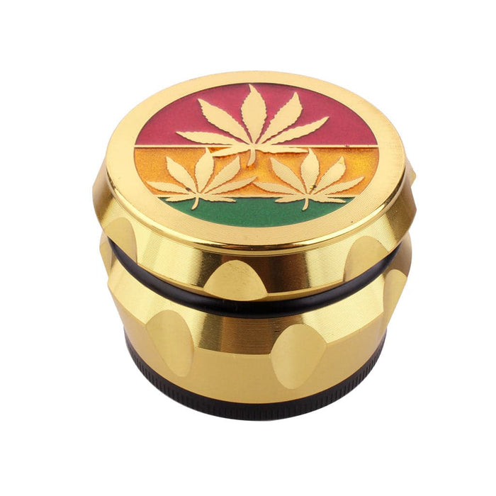 VINTAGE ALUMINUM EMBOSSED HERB GRINDER - Toker Supply