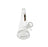 Waterpipe Rock Glass 7" - GWP615 - Toker Supply