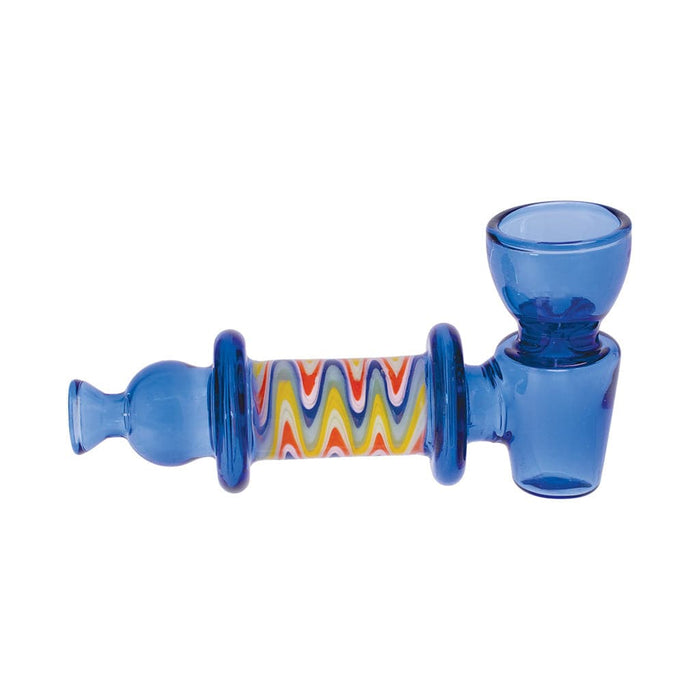 WIDE BOWL WIG WAG HAND PIPE - Toker Supply