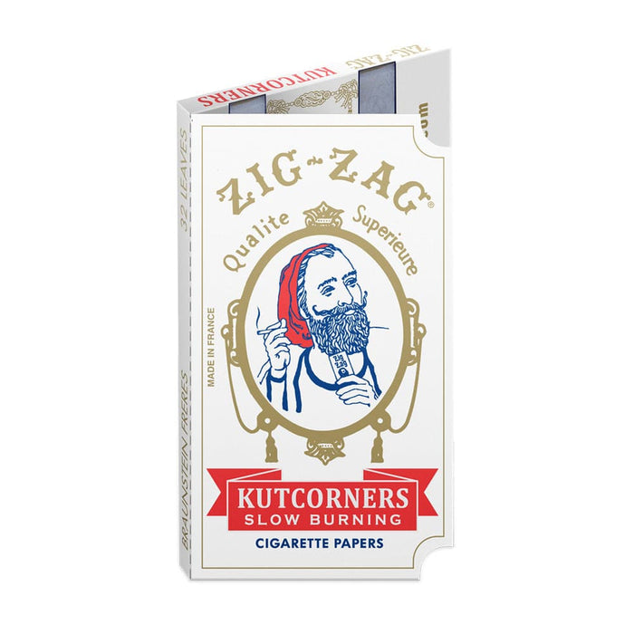 Zig Zag Cut Corner Rolling Papers - Toker Supply